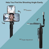3-in-1 Extendable Selfie Stick Tripod with Bluetooth Remote – Portable Phone Stand for Photos & Videos