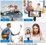 3-in-1 Extendable Selfie Stick Tripod with Bluetooth Remote – Portable Phone Stand for Photos & Videos