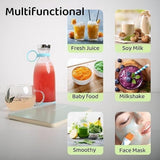 Portable USB Rechargeable Mini Blender – Travel Juice Maker Bottle (380ML
